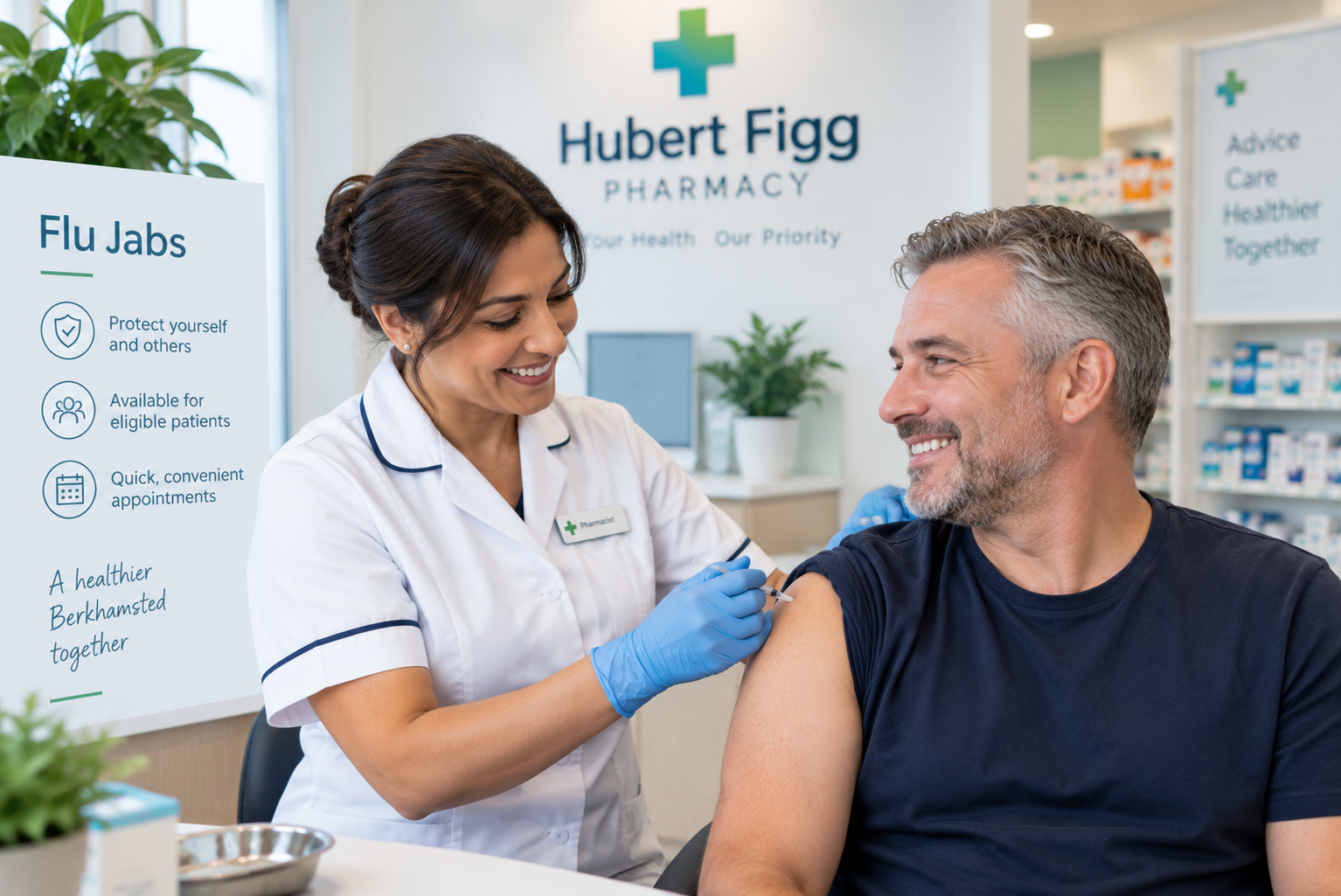 Friendly Pharmacy Flu Jab Consultation