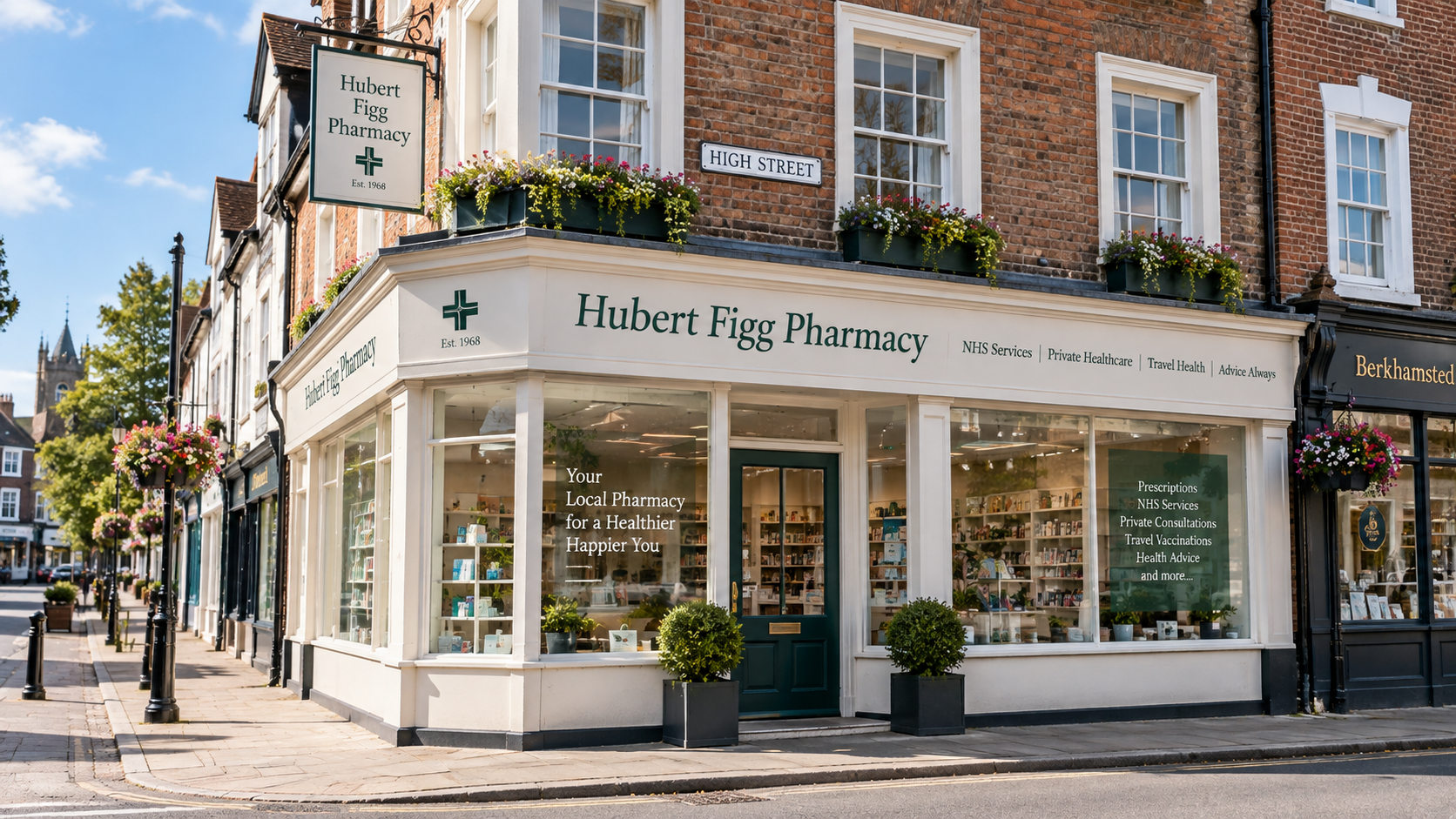 Hubert Figg Pharmacy on High Street